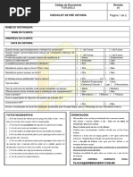 Checklis de Pré Vistoria Igreen Energy Solar