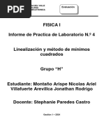 Laboratorio# 4 Fisica