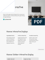 Hisense India Interactive Display - Interactive Panel