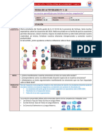 5° Ficha de Actividades 1