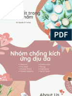 Dược chất trong mỹ phẩm: Bs: Nguyễn Sĩ Trường