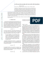 Masanao Ozawa Heisenberg's Original Derivation of The Uncertainty Principle and Its Universally Valid Reformulations