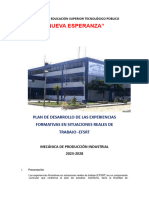 Plan de Efsrt Mecanica de Produccion Industrial