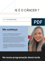 Aula 1 Manha - Oncologia Básica