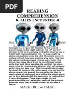 Alien Listening Comprehension