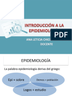 Introducción de Epidemiología