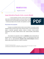 Segundo Encuentro - Juego Matemáticos Rayuela Al Cielo y Memoria Dibujada