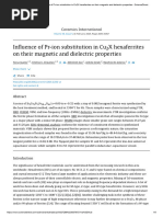 Influence of Pr-Ion Substitution in Cu2X Hexaferrites On Their Magnetic and Dielectric Properties - ScienceDirect