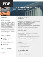 Alejandro Chung Ortiz, CV