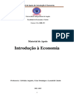 Material de Apoio de Introdução À Economia 2021-2022