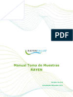 Software RAYEN - Manual Toma de Muestras