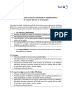 Requisitos Solicitud Pension de Sobrevivientes