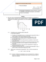 1o SEM - 2o Teste - Fisica Mecanica