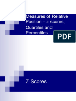 Measure of Relative Position