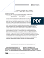 Effects of Vehicle Emissions On Physiology and Health of Five Urban Tree