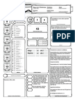 DD 5e Ficha de Personagem Automatica Biblioteca Elfica - 9