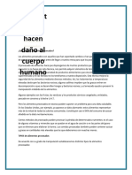 Qué Son Los Alimentos Procesados