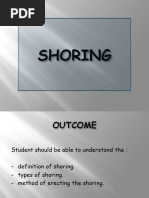 SHORING