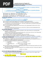 Correction Exercices Chapitre N°8 - Oxydo-Réduction Dans Les Piles Et Accumulateurs