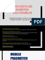 Encuesta de Hábitos Saludables