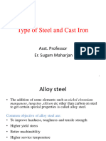 Type of Steel and Cast Iron Lec7