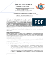 ACUERDO TOTAL (Alimentos) Solicita Mama A Hijo