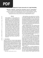 2019-Adversarially Regularized Graph Autoencoder For Graph Embedding