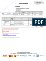 Zahid Usmani Invoice