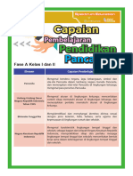 Capaian Pembelajaran Pendidikan Pancasila Fase A