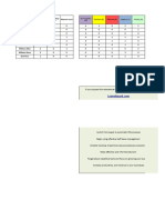 Attendance Tracker Template