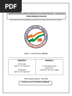 Constitutional Regulation of Data Localization and Cross-Border Data Flows - A Legal Analysis of India's Regulatory Framework