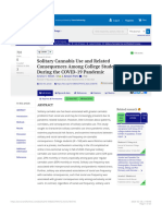 Full Article - Solitary Cannabis Use and Related Consequences Among College Stude