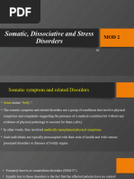 Somatic Symptom and Related Disorders