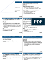 Master Actions Reference Cards