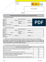 Formulario Ayudas Responsabilidad Social y Laboral - Comunidad de Madrid