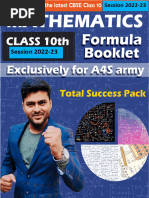 Class 10 Formula Booklet