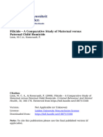 Maternal VS Paternal Filicide