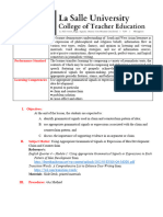 Grammatical Signals - Claim and Counterclaim