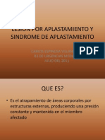 Lesion Por Aplastamiento y Sindrome de Aplastamiento