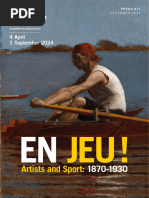 En Jeu! Artists and Sport (1870-1930) Exhibition at The Marmottan Museum Until 1st September 2024