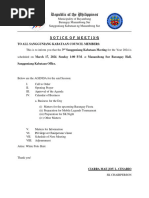 Notice of The Meeting - SK 3rd