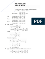 DPP For Jee Daily Practice Problems CH 2: Structure of Atom Solutions