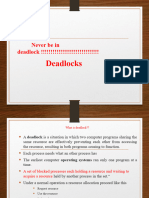 Deadlocks 