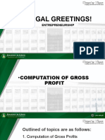 Computation of Gross Profit