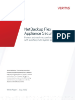 NetBackup Flex Appliance Security