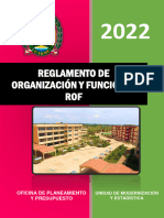 Rof Unamad 2022 - Aprobado & Publicado PDF