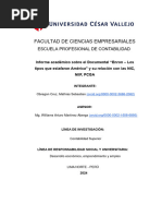 Informe Académico Sobre El Documental "Enron - Los Tipos Que Estafaron América" y Su Relación Con Las NIC, NIIF, PCGA