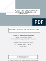 Aplicaciones en La Industria de Los Materiales