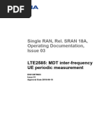 Nokia Lte2585 MDT Measurement