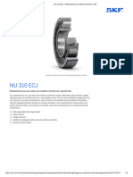 NU 310 ECJ - Rodamientos de Rodillos Cilíndricos - SKF